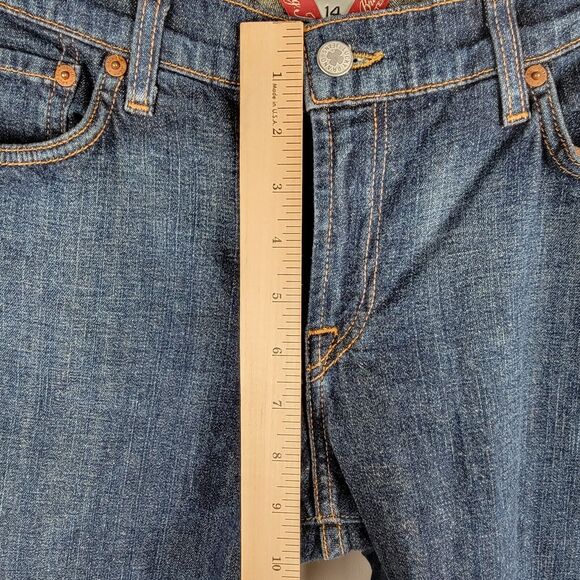 LUCKY BRAND Women's Size 34-35x32 Boot Cut Flare Jeans Mid-Rise Ol' Midtown - Picture 6 of 12